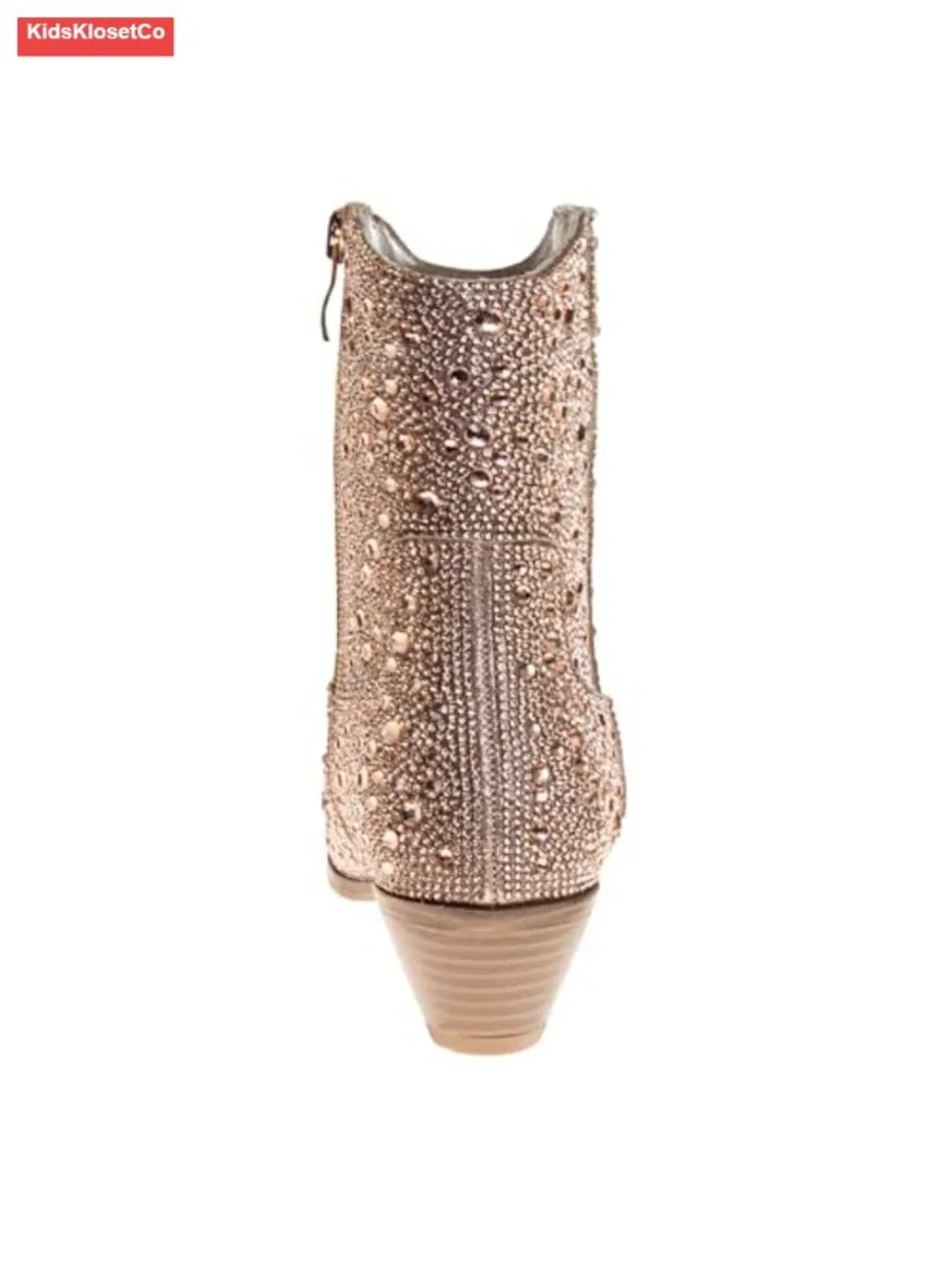 Sparkly Cowgirl Boots Rhinestone Girls Party Dress Heels